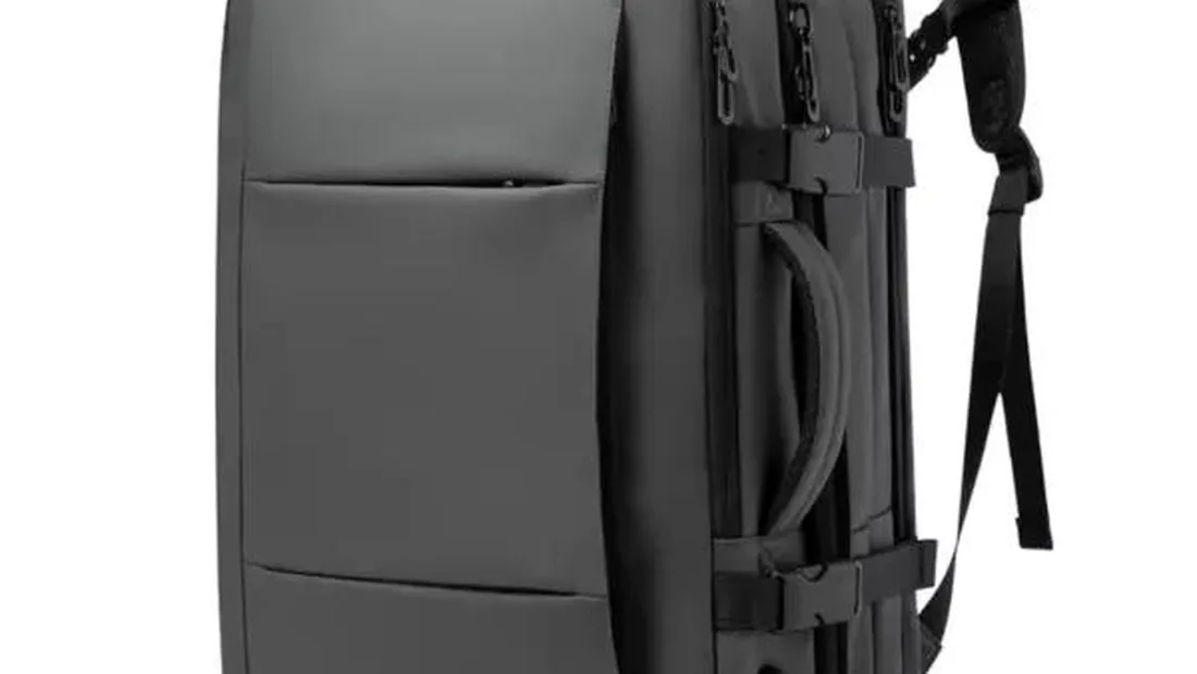 Stack of wholesale backpacks in a ready for bulk sourcing